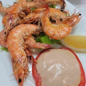 gambas restaurante el pescado