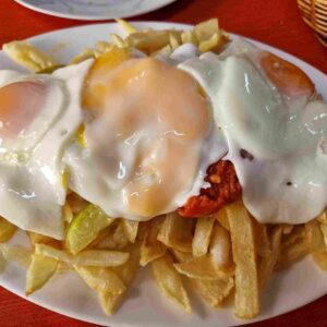 huevos al estampido