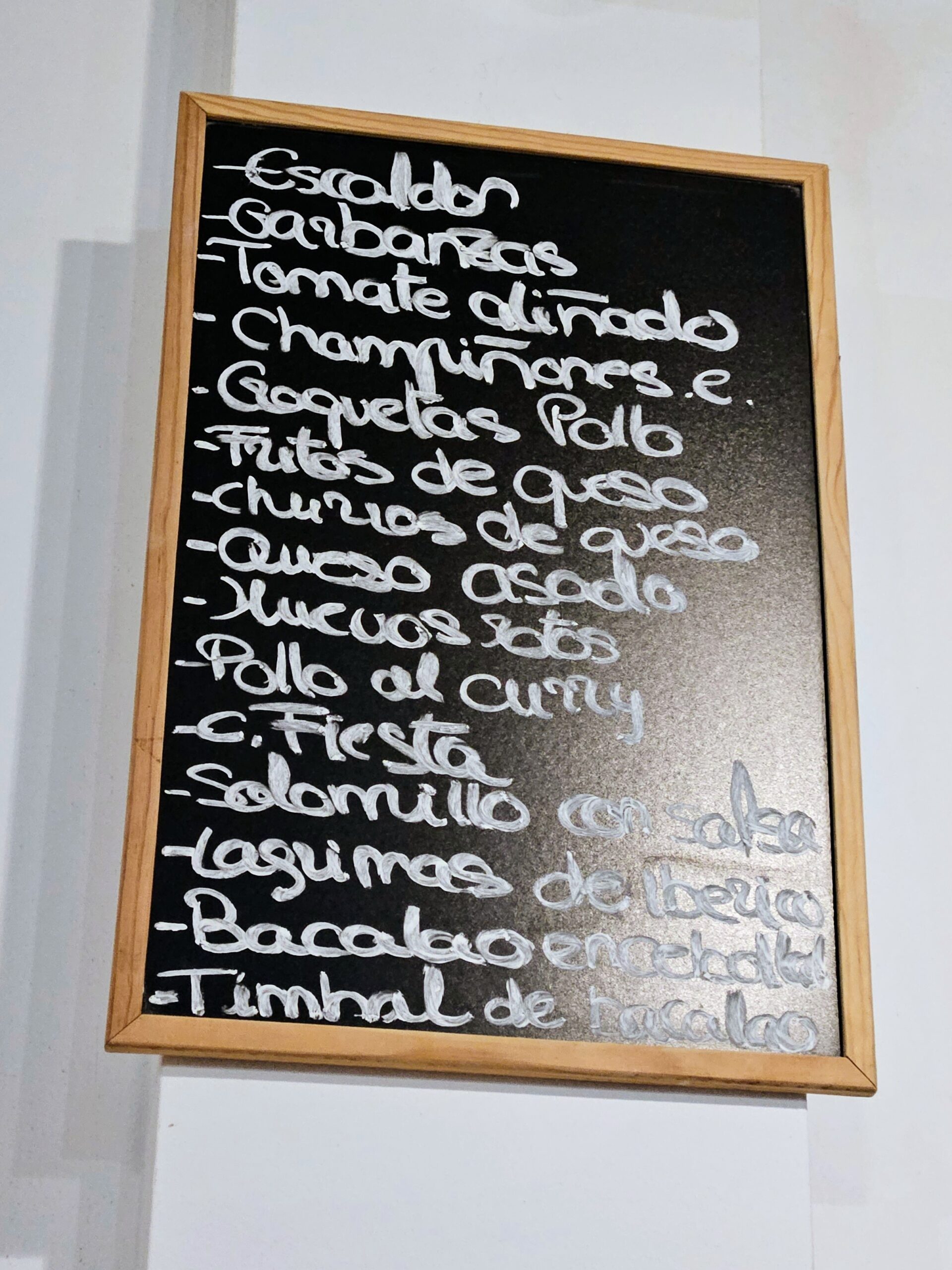 carta guachinche casa ayo