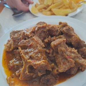 carne cabra restaurante el canario ravelo