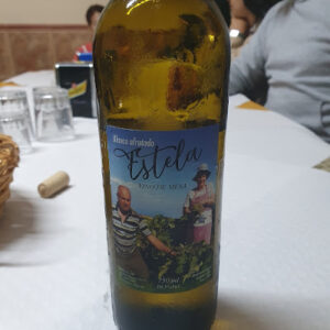 botella de vino de casa estela