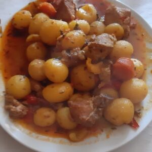 carne con papas guachinche los caballos